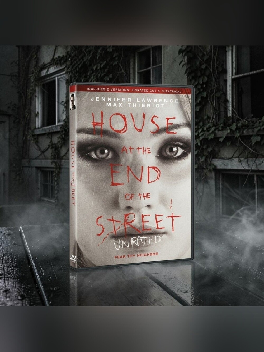 HOUSE At The END Of The STREET - UNRATED Thriller (DVD, 2012) Jennifer Lawrence.